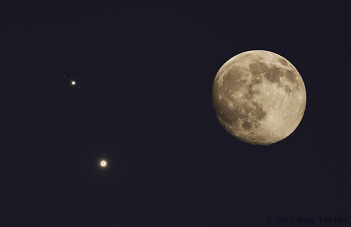 VCSE - Mai kép - Jupiter, Vénusz és a Hold